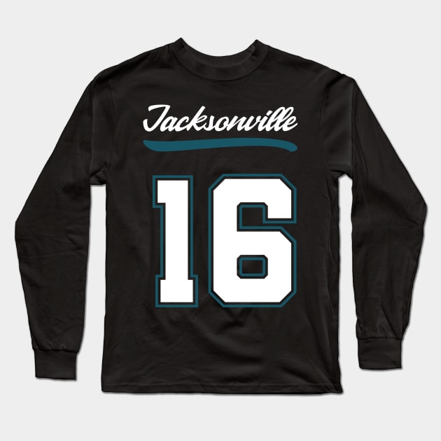 Trevor Jaguars Duuuval !! Long Sleeve T-Shirt by johnnystackart